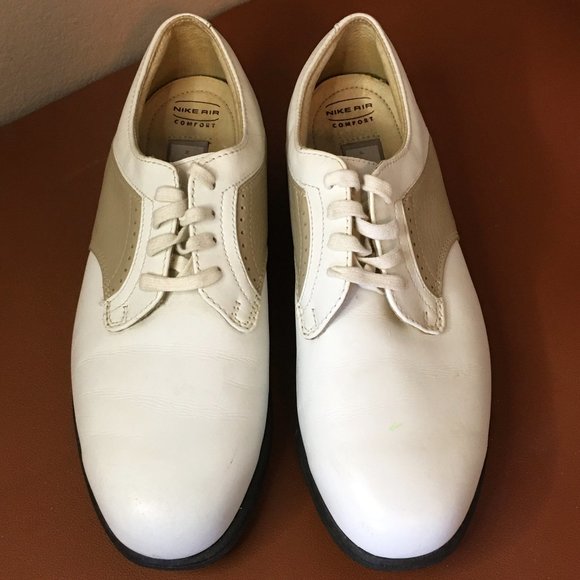 NIKE GOLF "Verdana Last" Nike Air Comfort Leather Golf Shoes - Picture 5 of 14